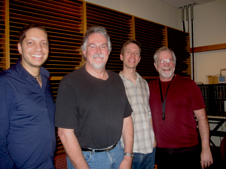 The Lynn Baker Quartet recording Lectrocoustic